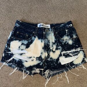 Custom vintage express blues shorts